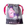 Small Planet Sanrio Ribbon Drawstring Bag My Melody Kuromi Simple and Cute &