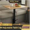 Removable RV Table Leg Swivel for Marine Folding and Adjust Height Aluminium Alloy Telescopic Table Leg for RV Travel Trailer 10