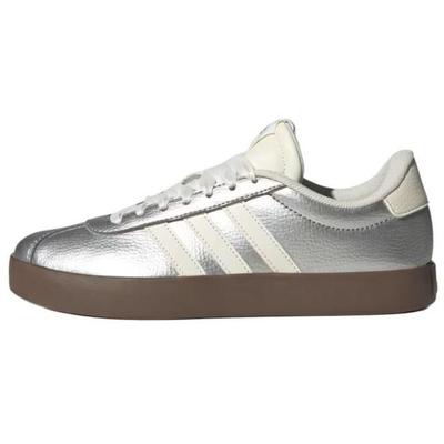 Кроссовки унисекс VL Court 3.0 Silver Metallic Off-White Gum JQ7315