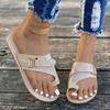 Flat Bottom Set Toe Slippers Women Summer Outer Wear Sandals Women
