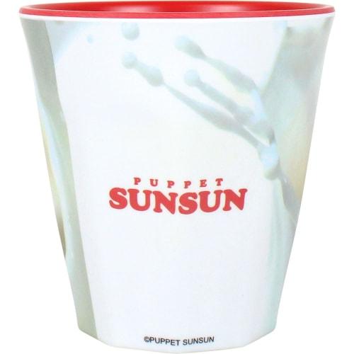 Tees Factory Puppet Sunsun Matte Melamine Cup, Strawberry, 270ml, PS-5525573IC