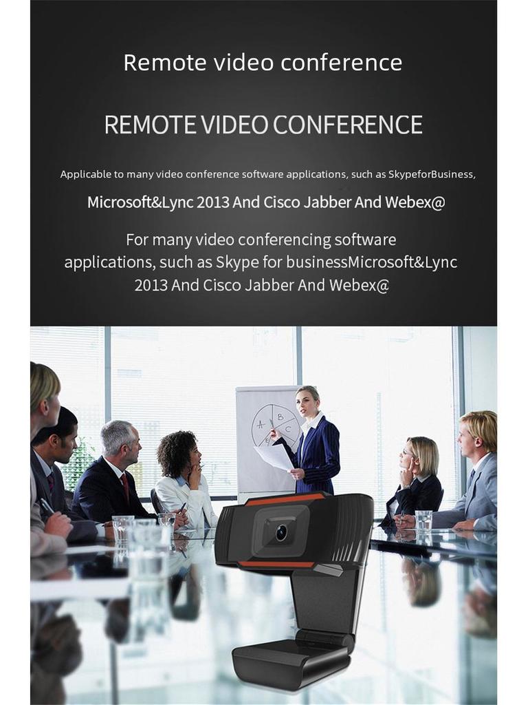 1080P HD USB Компьютерная веб-камера со встроенным микрофоном, 720P Сетевая камера для конференций, Подключи и работай