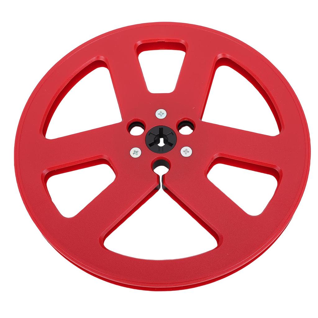 1 4 7 Inch Empty Tape Reel Fit for TEAC Reel To Reel ABS Universal Open Reel Sound Tape Empty Reel with 6 Holes