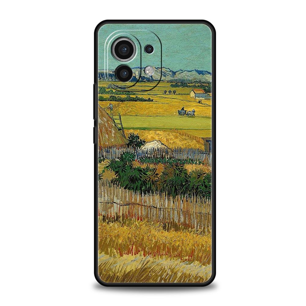 Чехол для телефона для Xiaomi 13 12 11 Lite 12T 11T 10T 9T Mi Poco M4 M3 X4 X3 Pro F4 F3 GT 5G Накладка Оболочка Coque Масляная живопись Ван Гога