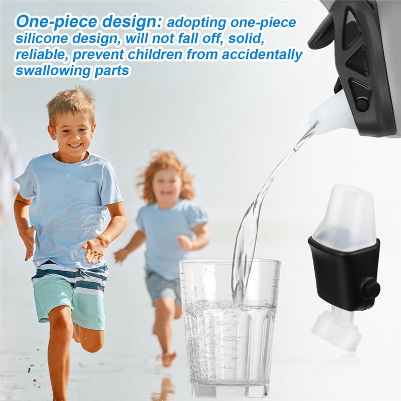 B-Est 6Pcs Replacement Accessories Spout For Contigo,Soft Lids Replacement Parts Silicone Mouthpiece For Contigo Aubrey 14Oz/20O