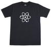 Mens T Shirt Atom Science Geek Nerd Regular Fit Cotton Tee Geometric Print