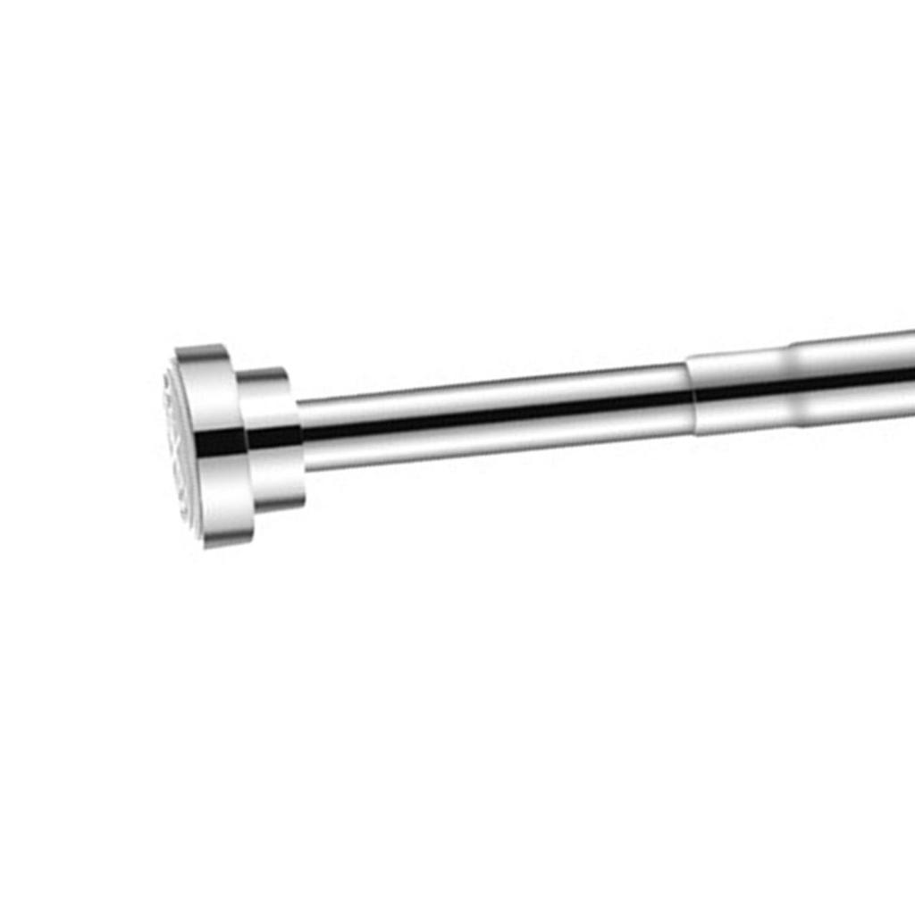 Регулируемая штанга для сушки одежды из нержавеющей стали без проколов для ванной комнаты