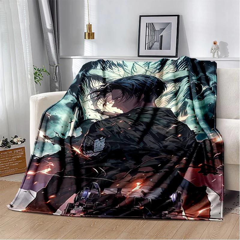 29 Style New Cartoon Attack on Titan Eren Anime Soft Flannel Blankets,Throw Blanket Comfortable for Beds Sofa Home Bedroom Gift