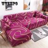 Elastic Sofa Cover for Living Room Adjustable Geometric Sofas Chaise Covers Lounge Sectional Couch Corner Sofa Slipcover L Shape