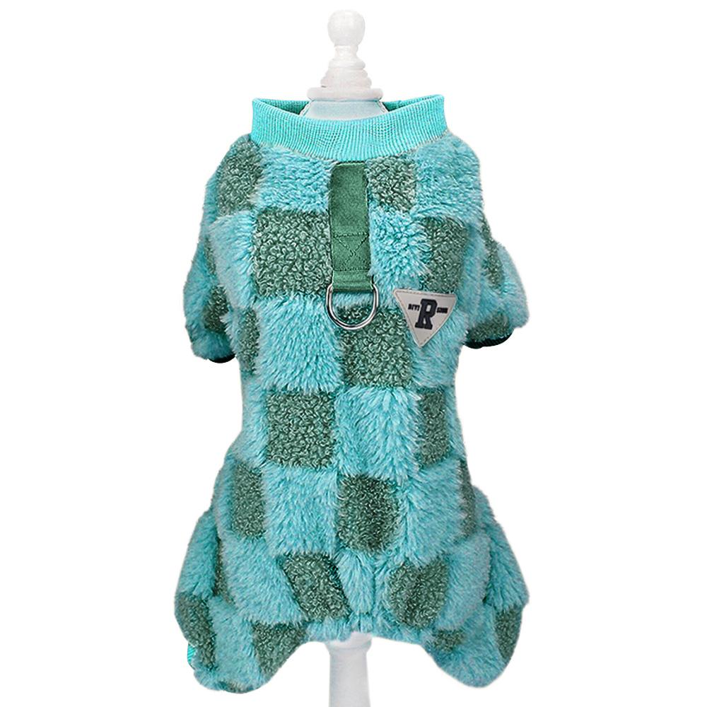 Зимний комбинезон для собак, теплая одежда из кораллового флиса для щенков маленьких и средних собак, мягкая куртка для домашних животных, пальто, одежда для чихуахуа и мопса