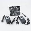 120x25mm DC 12V cooling fan 12cm with 110V 220V AC Speed Controller 3V to 12V for Receiver Xbox DVR Component Cooler
