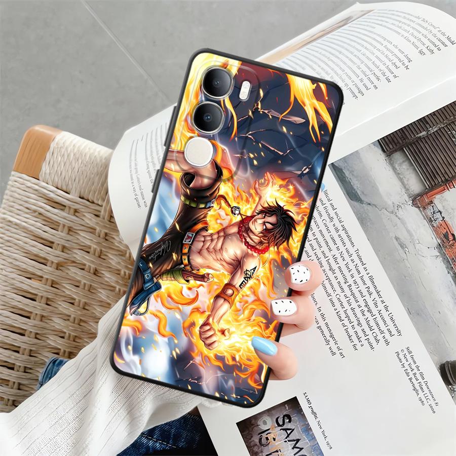 Чехол для телефона для Vivo Y52S Y93 Y71 Y91 Y75 Y81 Y50 Y95 Y51S Y78 V27 V21E V23 V25 V30 V29 Y53S Крутой Аниме Зоро
