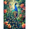 5d DIY Diamond Painting Cross Stitch Animal Peacock Diamond Embroidery Mosaic Flowers Full Round Drill Home Decor