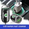 VMAD6 Micro Car Quick Charger Vehicle Cigarette Lighter Convert Plug For Skoda Octavia Fabia Kamiq Kapoq Kodiaq Rapid SCALA Superb