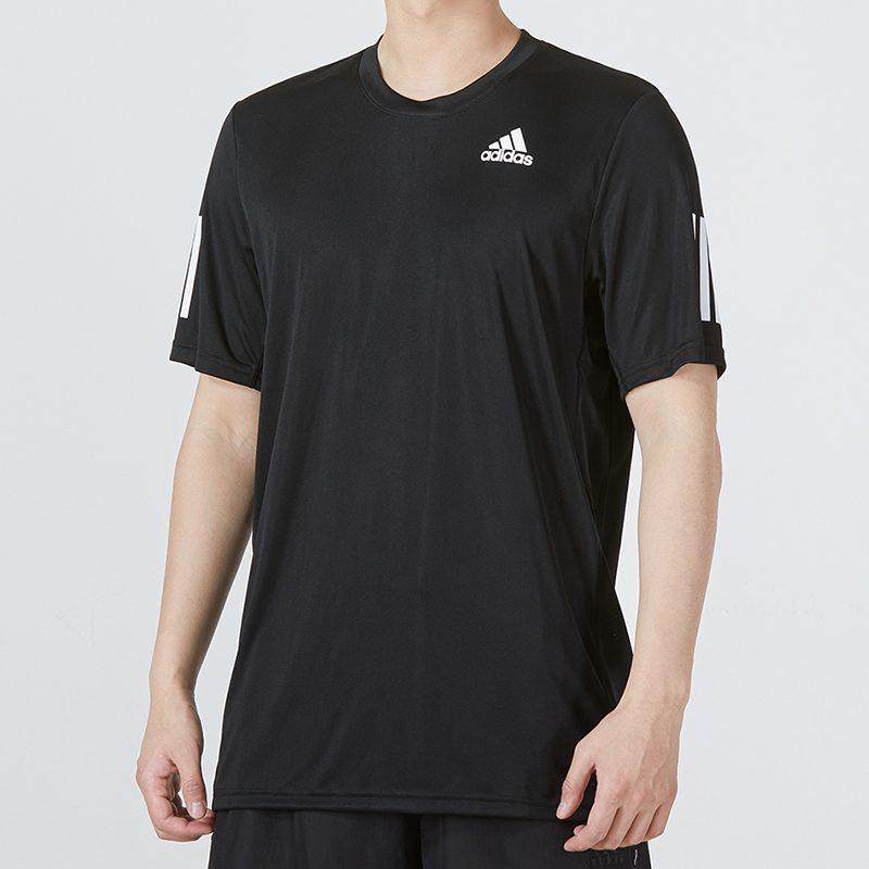 adidas Мужские футболки AEROREADY Черные С круглым вырезом Умеренный прямой крой HP1998