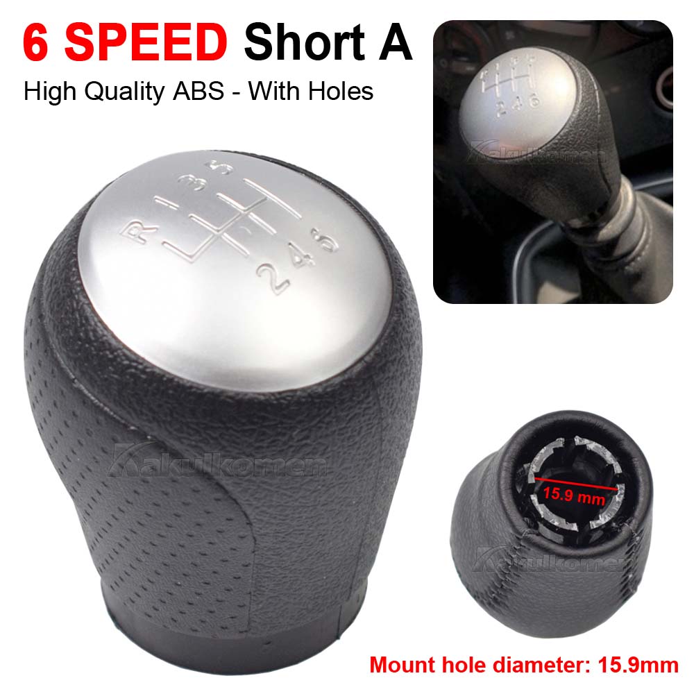 High Quality 6 Speed Gear Shift Knob For Nissan Juke F15 X-Trail T31 Qashqai J10 2007-2019 Gear Shift Lever Knob Car Accessories