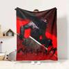 Berserk Knight Flannel Blanket Throw Blanket Soft Warm Sofa Bed Camping Car home Decor Unique Christmas Gift C930953