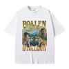 Pollen Intolerant T-shirt Men Women Fashion Oversized Streetwear Funny Spring Allergy Meme Y2k T Shirts Male Pure Cotton Tshirt