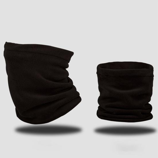 Men Scarf Thick Warm Elastic Knitted Anti-slip Multifunctional Lightweight Windproof Cycling Piled Neck Warmer Headband Hat Winter Neck Wrap