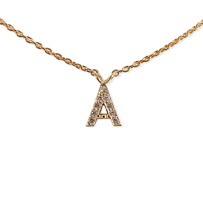 Подержанное ожерелье-подвеска Star Jewelry из 18-каратного желтого золота с бриллиантом в виде буквы A j48-4