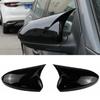 1Pair Carbon Fiber Patterned for Chevrolet Cruze 2009-2012 Side Wing Rear View Mirror Covers ABS Trim With OX Horn Car Styling