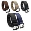 Brand Design Pin Buckle Waistband Weave Waist Band Nylon Canvas Braided Belt Ladies Dress Strap