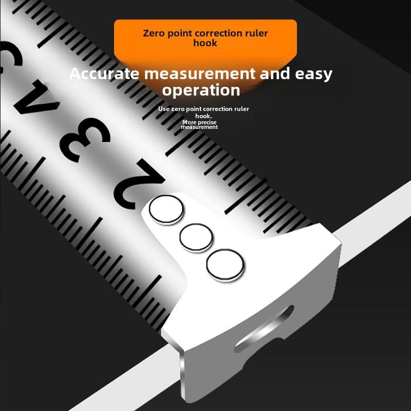 Рулетка из нержавеющей стали - 5 м, 7,5 м, 10 м для бытового и строительного использования