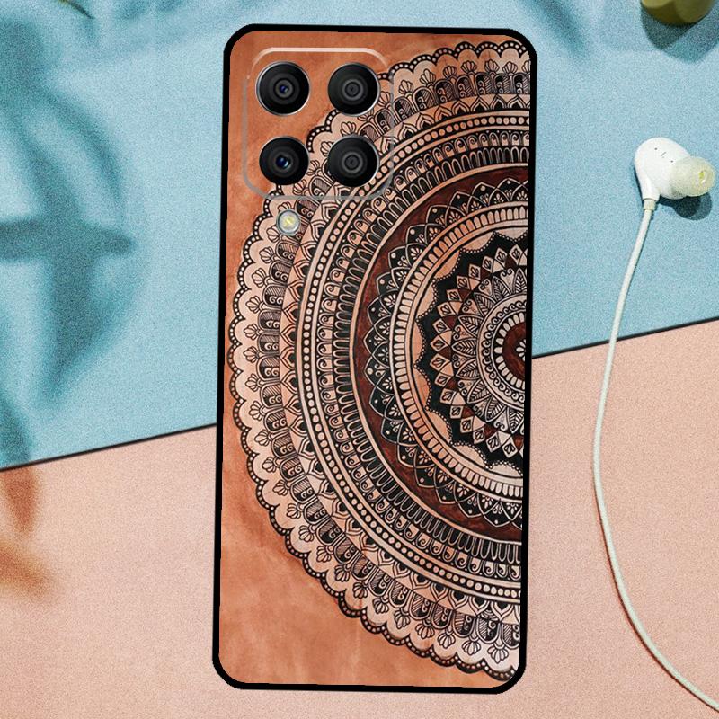 Индийский узор Мандала для Samsung Galaxy M31 M11 M23 M12 M13 M14 M15 M35 M55 M34 M54 M33 M53 M32 M52 M06 M16 Чехол