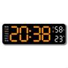 62KD Adjustment Brightness Digital Clock with Alarm and Week Date Temperature Display