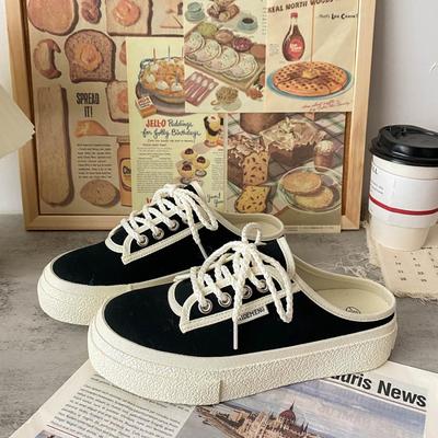 Однопедальные повседневные туфли для сноуборда Baotou, женские тапочки 2025 года, новые, с толстой подошвой, старые парусиновые туфли