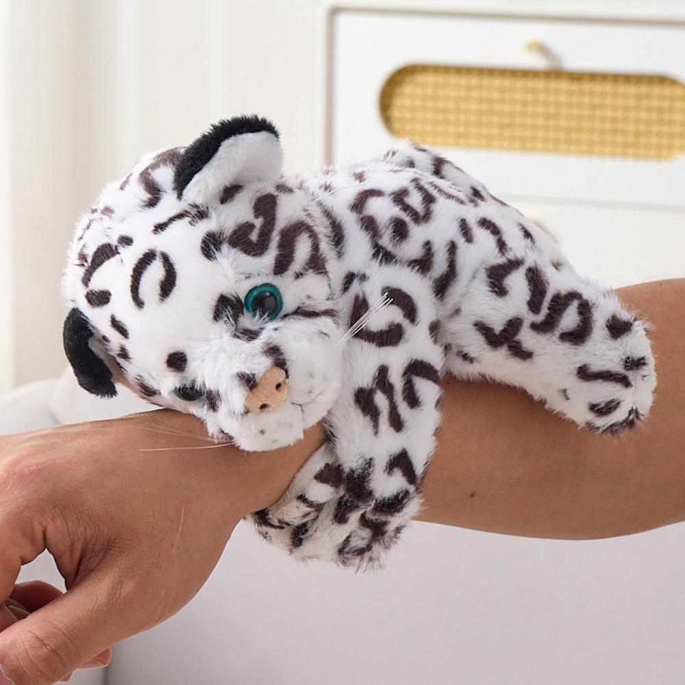 Rabbit Leopard Animal Slapping Wristband Forest Animal Plush Hand Ring  Children Game Props