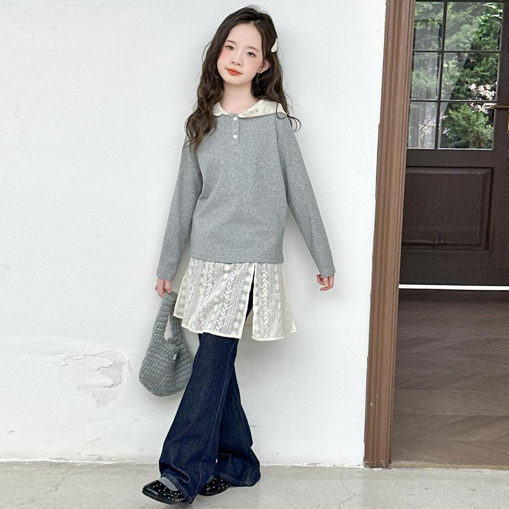 Девочковый модный кружевной жакет и тренч - Стильная осенняя мода для подростков