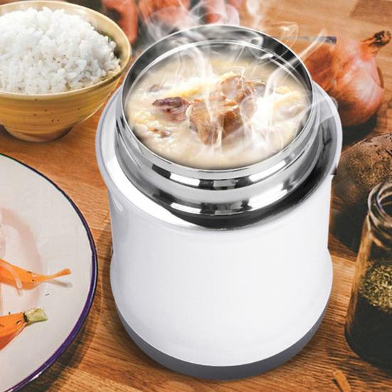 Изолированный контейнер для обеда, 450 мл, герметичный, с хорошей герметичностью, фляга из нержавеющей стали с широким горлышком, дорожная изолированная бутылка