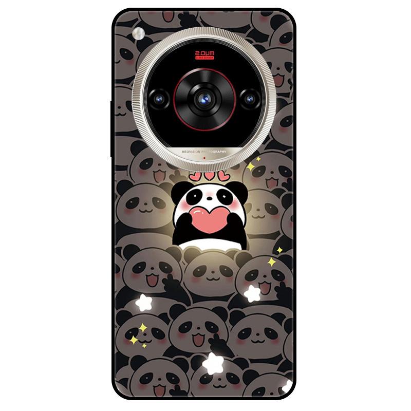 For ZTE nubia Focus 2 Ultra 5G Case Animal Silicone Back Case For nubia Focus2 Ultra Z2463N Cover Fashion Protective Bumper