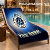 Custom Text Club Brugge FC Print Beach Towel Large Towel For Home Bathroom Beach