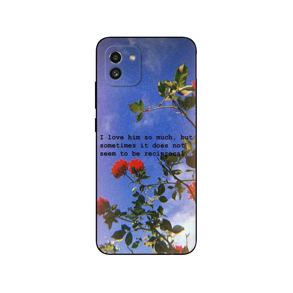 Чехол для Samsung Galaxy A03 164,2 мм, задняя крышка для GalaxyA03 Global A 03 A035, чехол для телефона, мягкий силиконовый бампер, черный чехол из ТПУ