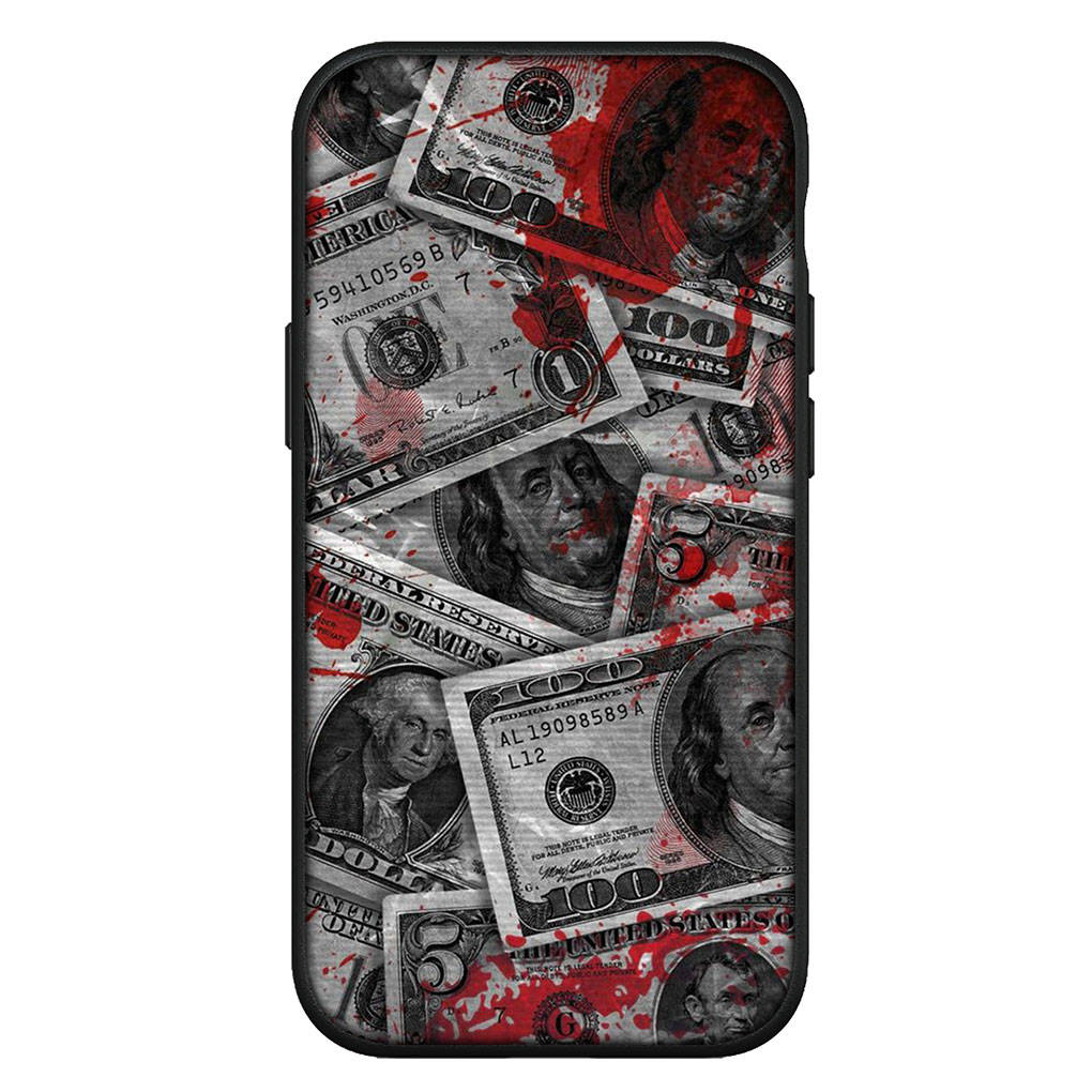 Чехол для iPhone 16 15 Xiaomi Redmi Note 14 13 12 11 Pro Max X 8 9 16e Samsung Galaxy S25 S24 S23 Moto G85 OPPO Huawei Money 100 Dollars 1 Phone Case