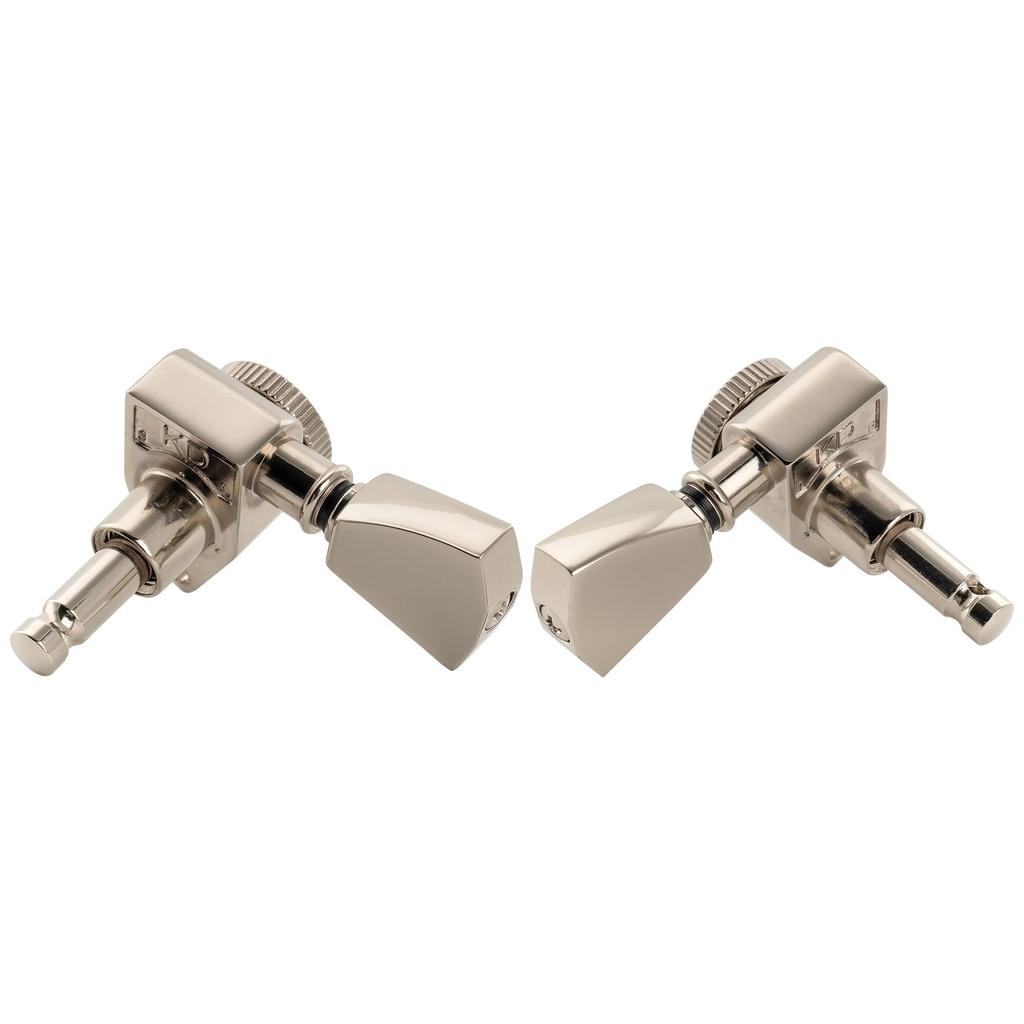 Musiclily Pro R18K L3R3 Запирающие колки Keystone Никель для гитар, Передаточное число 18:1, Колки, Покрытие, Акустические/Электрические