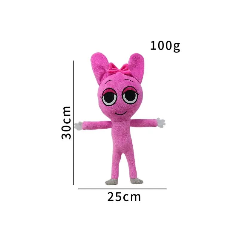 30 см Incredibox Sprunki Plush New Stuffed Dolls Toys Cartoon Kawaii Soft Doll Decoration Pillow Toys Kids Christmas Gifts