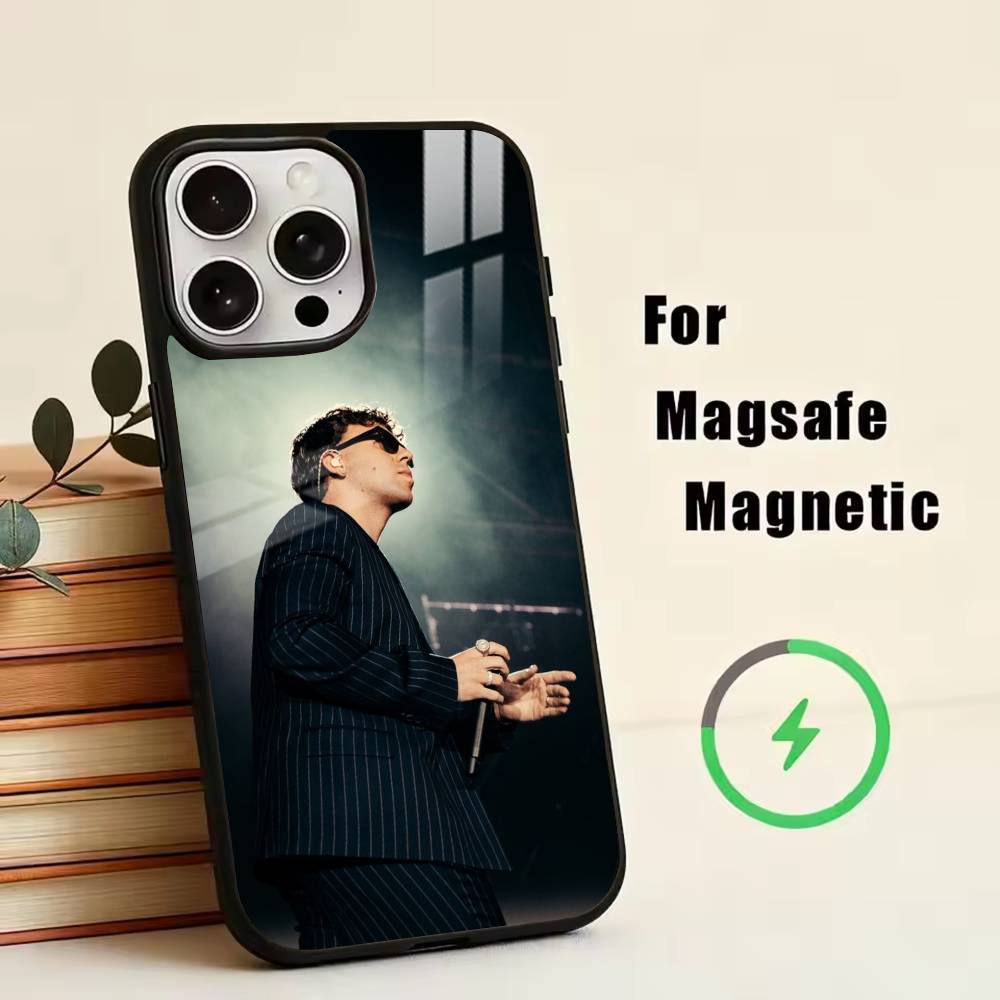 Singer Q-Quevedo Phone Case For iPhone17,16,15,14,13,12,11 Plus,Pro Magnetic For Magsafe Wireless Charging