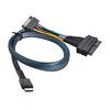 Кабель NFHK SFF-8611 u.2u.3 SFF-8639 NVME PCI-Express SSD