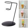 Iron Ice Cream Cone Stand Cupcake Holder Decorative Display Rack for Desserts Fries Parties Cold Drink Shop