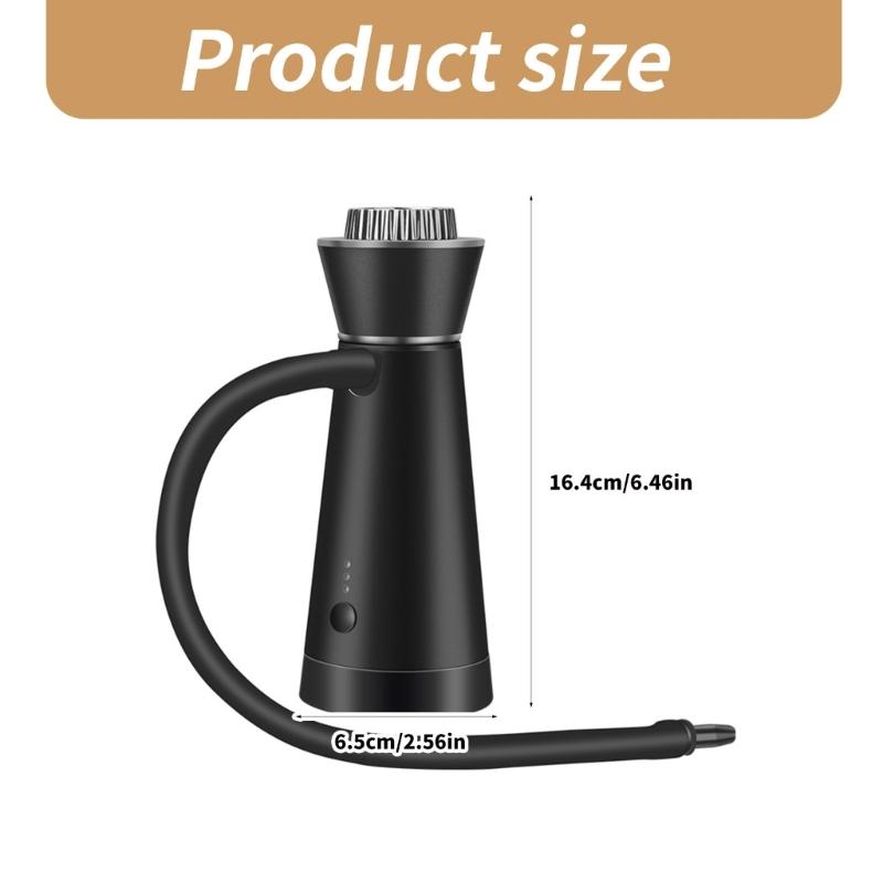 Портативный инфузер-коптильня с щепой Дымовой ароматизатор Инфузер-пистолет с щепой для кухни, барбекю, коктейлей