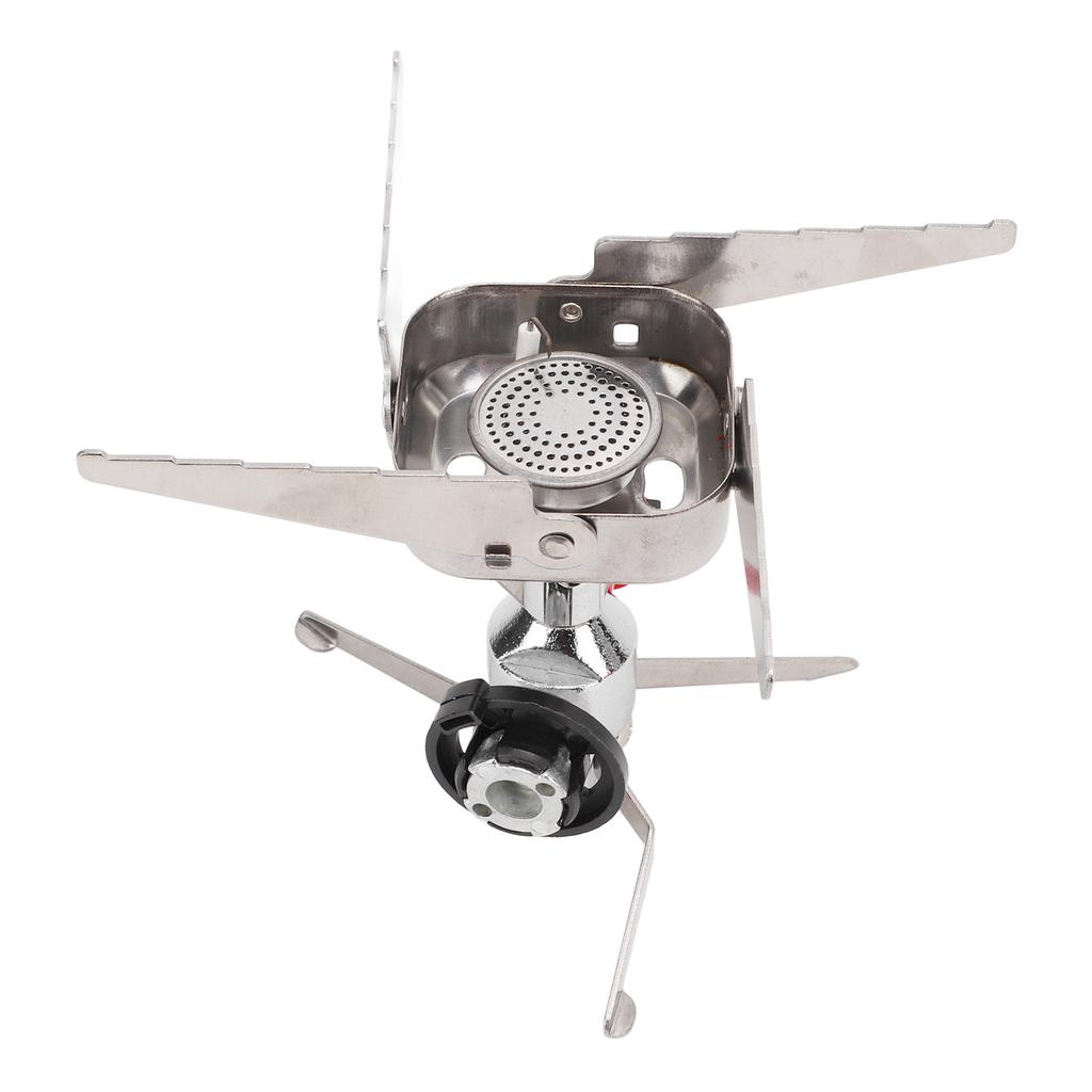 Folding Pocket Stove Camping Emergency Gas Stove Ultralight for Outdoor Picnic Hiking Activities