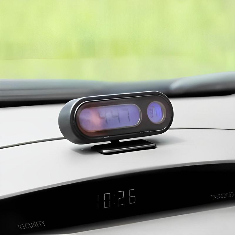 Автомобильные цифровые температурные часы на приборной панели со светодиодной подсветкой, погодные часы, автомобильный термограф, автомобильные аксессуары, автомобильные часы-термограф для гольфа