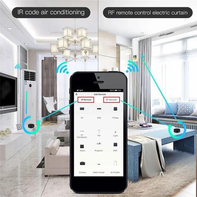 Умный радиочастотный 433 ИК пульт дистанционного управления Tuya WiFi контроллер умного дома с инфракрасным управлением для кондиционера ВСЕ ТВ LG Поддержка Alexa Google Home