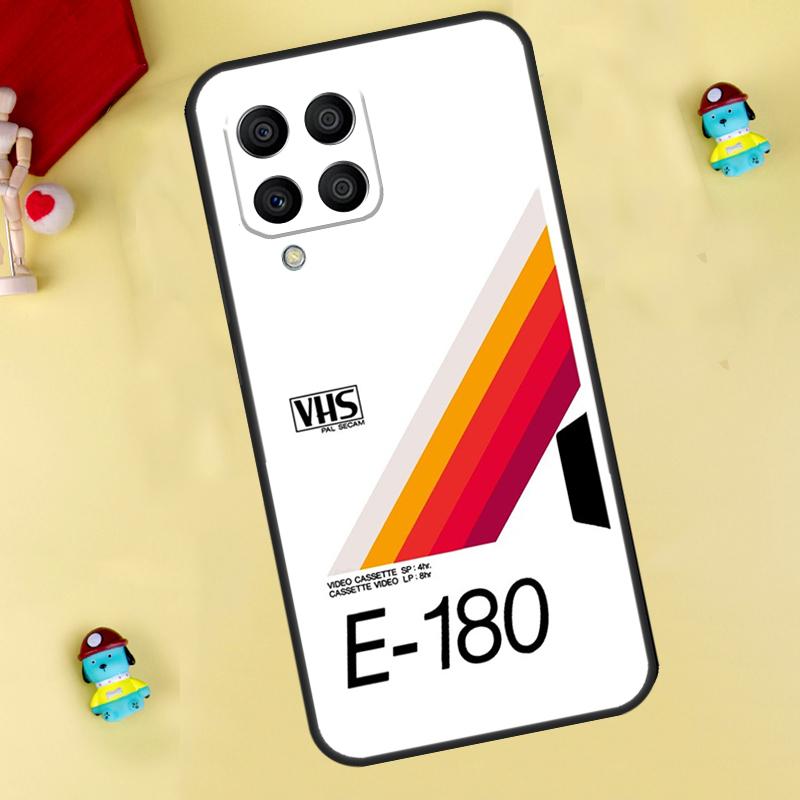 Ретро-чехол в виде VHS-кассеты для Samsung Galaxy M35 M55 M15 M11 M12 M13 M14 M06 M16 M36 M56 M31 M53 M32 M52 M34 M54