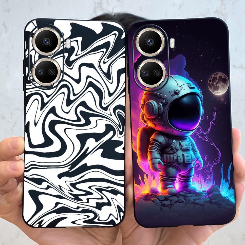 For Huawei nova 10 SE 4G Case Fashion Cartoon Pattern Soft Silicone Cover For Huawei Nova 10SE BNE-LX1 Bumper Phone Case Funda