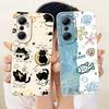 For Infinix Hot 20 20Play Cute Cat Flower Cartoon Phone Case For Infinix Hot 20 Play Hot20 4G Soft Silicone Covers Bumpers