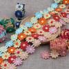 Color Lace Small Flower Accessories Handmade Diy Lace Edge With Clothes Curtain Embroidery Fabric Material Decoration